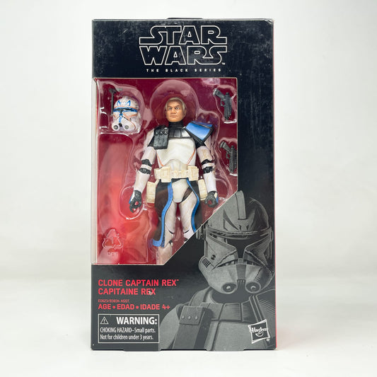 Vintage Hasbro Star Wars Black Series Sealed Figures Clone Captain Rex #59 - Hasbro Black Series (2017)