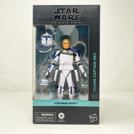 Vintage Hasbro Star Wars Black Series Sealed Figures Clone Captain Rex (Ahsoka) - Hasbro Black Series (2025)