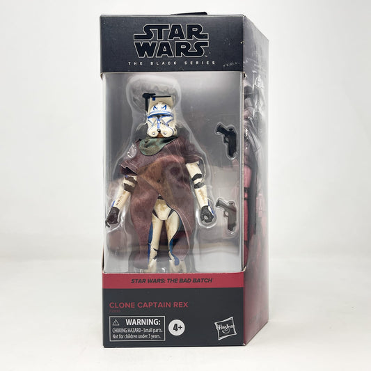 Vintage Hasbro Star Wars Black Series Sealed Figures Clone Captain Rex (The Bad Batch) BB 06 - Hasbro Black Series (2021)