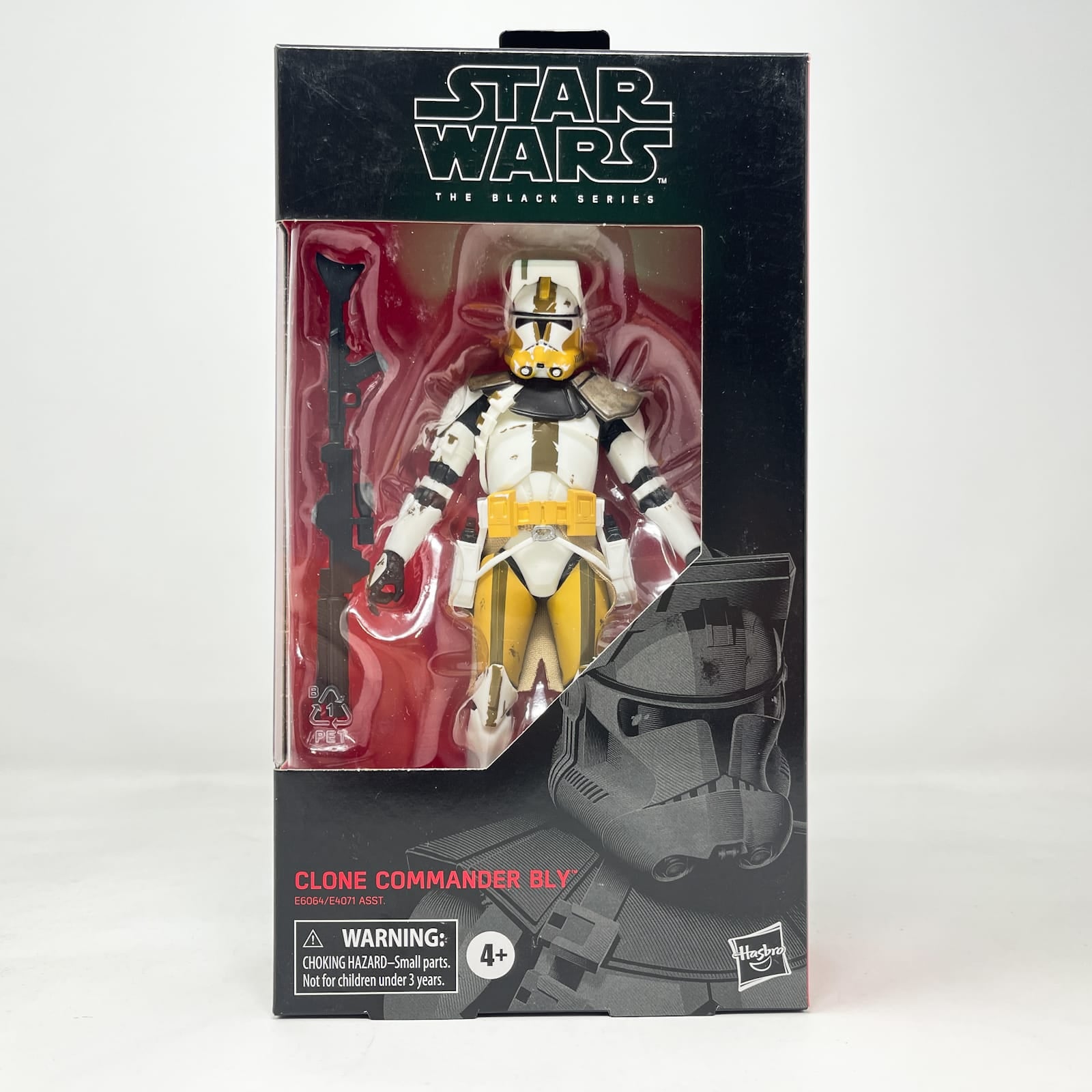 Vintage Hasbro Star Wars Black Series Sealed Figures Clone Commander Bly - Red Box #104 - Hasbro Black Series (2020)