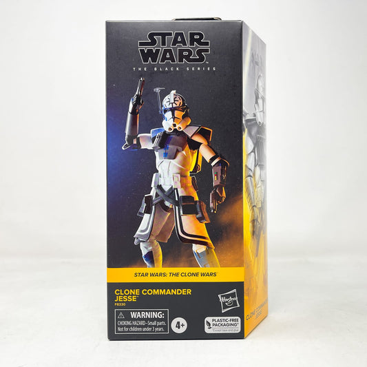 Vintage Hasbro Star Wars Black Series Sealed Figures Clone Commander Jesse CW12 – Hasbro Black Series (2023)