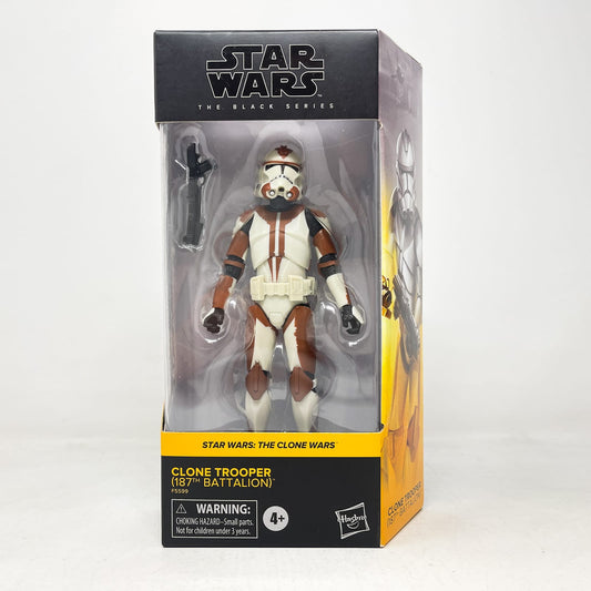 Vintage Hasbro Star Wars Black Series Sealed Figures Clone Trooper (187th Battalion) CW #10 - Hasbro Black Series (2022)