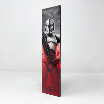 Vintage Hasbro Star Wars Black Series Sealed Figures Clone Trooper Lieutenant AOTC 01 - Black Series Hasbro Star Wars Action Figure