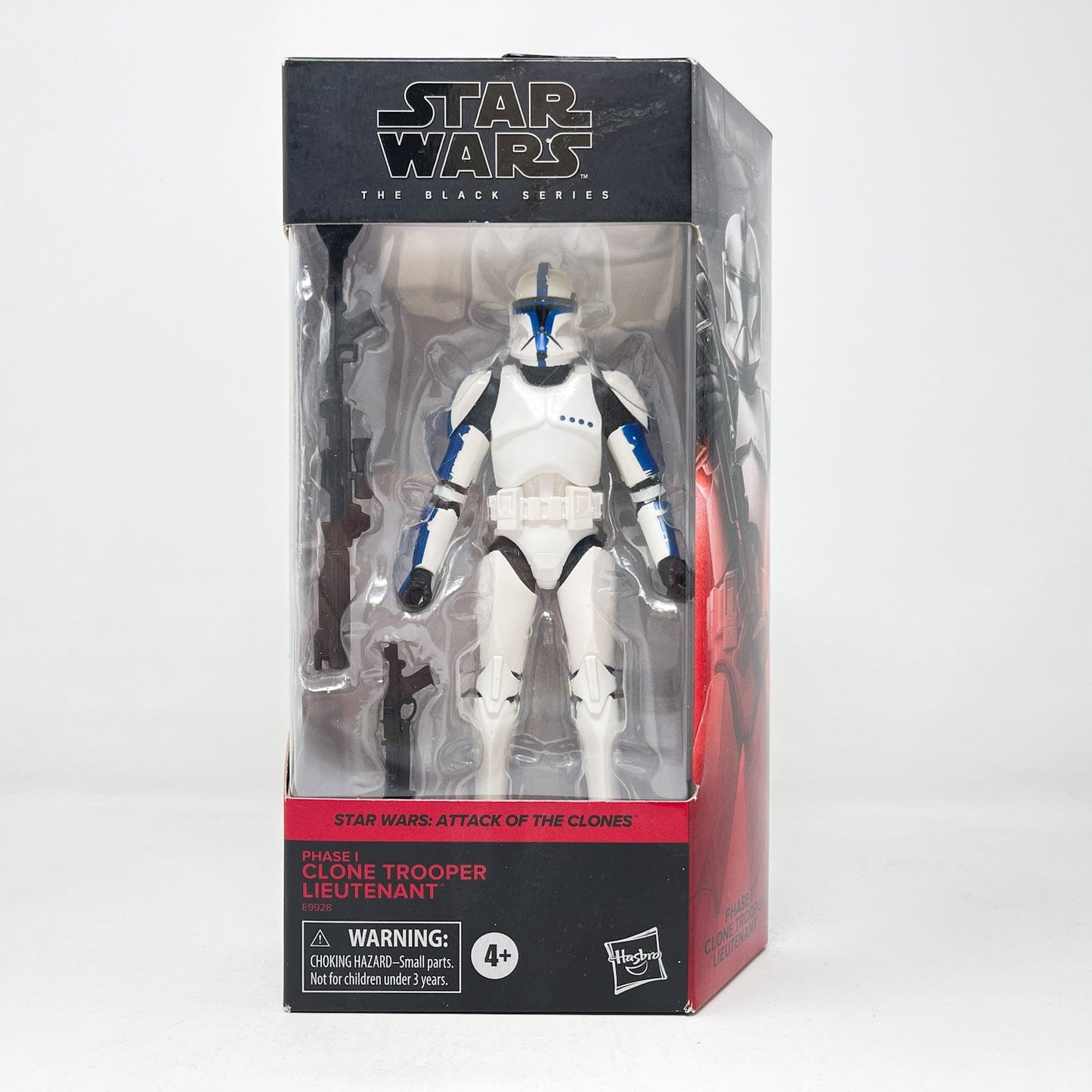 Vintage Hasbro Star Wars Black Series Sealed Figures Clone Trooper Lieutenant AOTC 01 - Black Series Hasbro Star Wars Action Figure