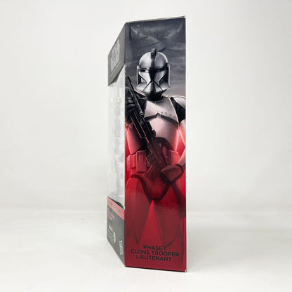 Vintage Hasbro Star Wars Black Series Sealed Figures Clone Trooper Lieutenant AOTC 01 - Hasbro Black Series (2020)