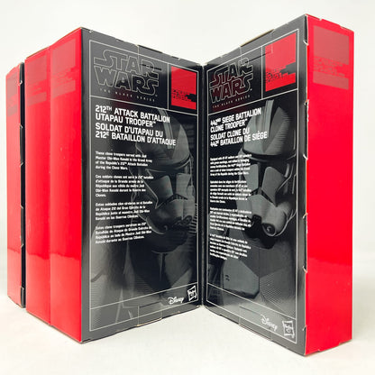 Vintage Hasbro Star Wars Black Series Sealed Figures Clone Troopers of Order 66 4-Pack - Hasbro Black Series (2016)