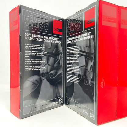 Vintage Hasbro Star Wars Black Series Sealed Figures Clone Troopers of Order 66 4-Pack - Hasbro Black Series (2016)