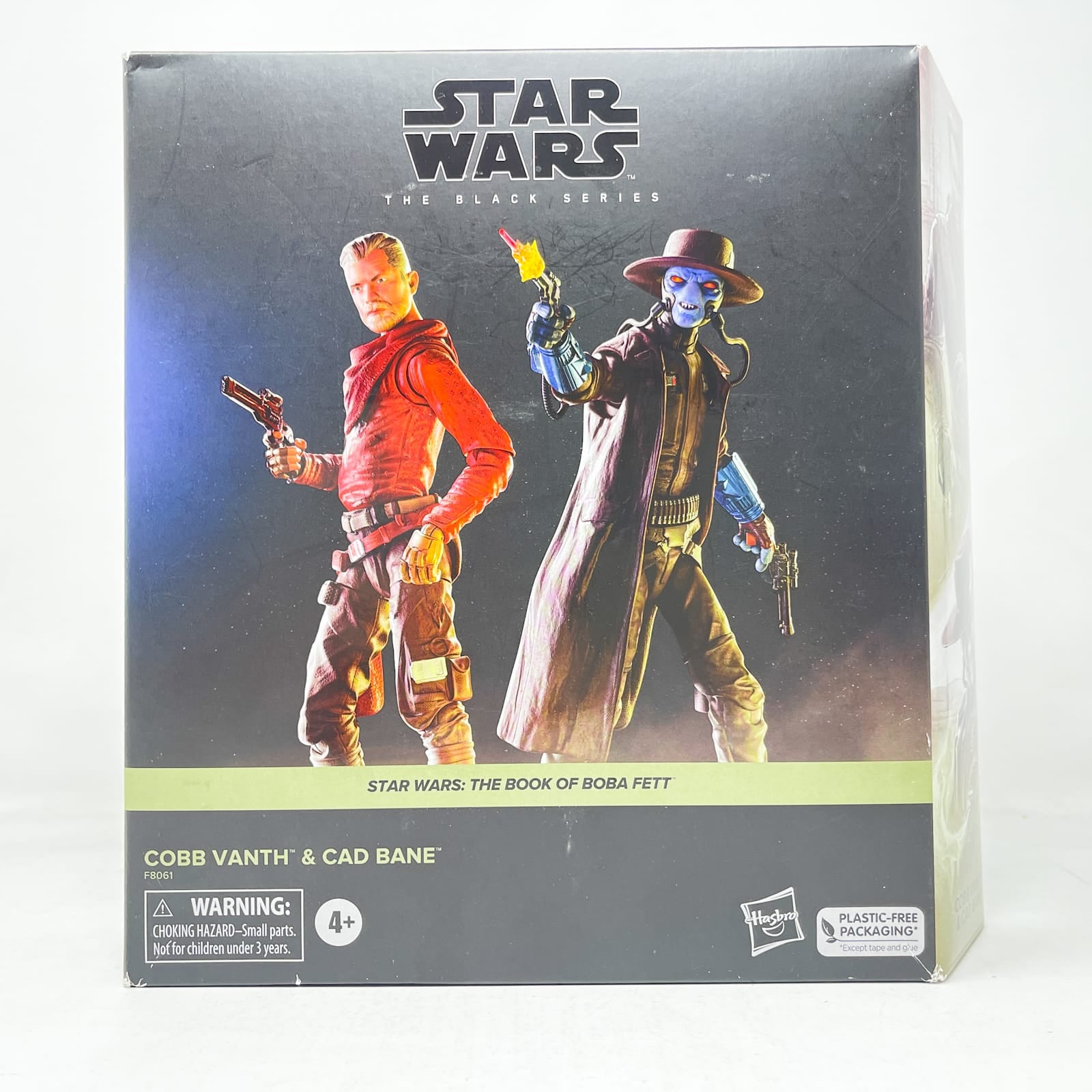 Vintage Hasbro Star Wars Black Series Sealed Figures Cobb Vanth & Cad Bane BOBF 2-Pack - Hasbro Black Series (2023)