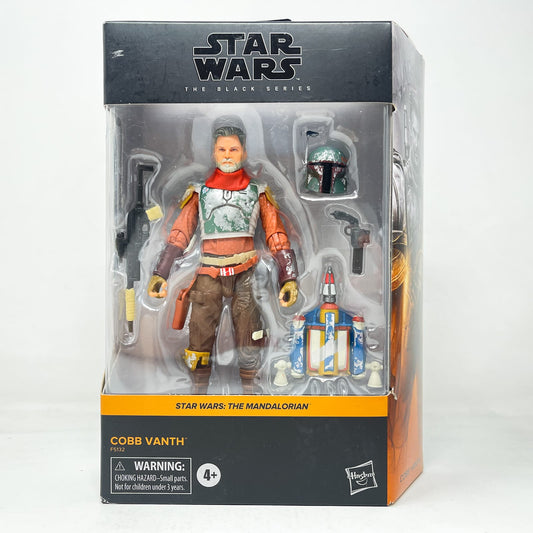 Vintage Hasbro Star Wars Black Series Sealed Figures Cobb Vanth (Deluxe) MAN 18 - Hasbro Black Series (2022)