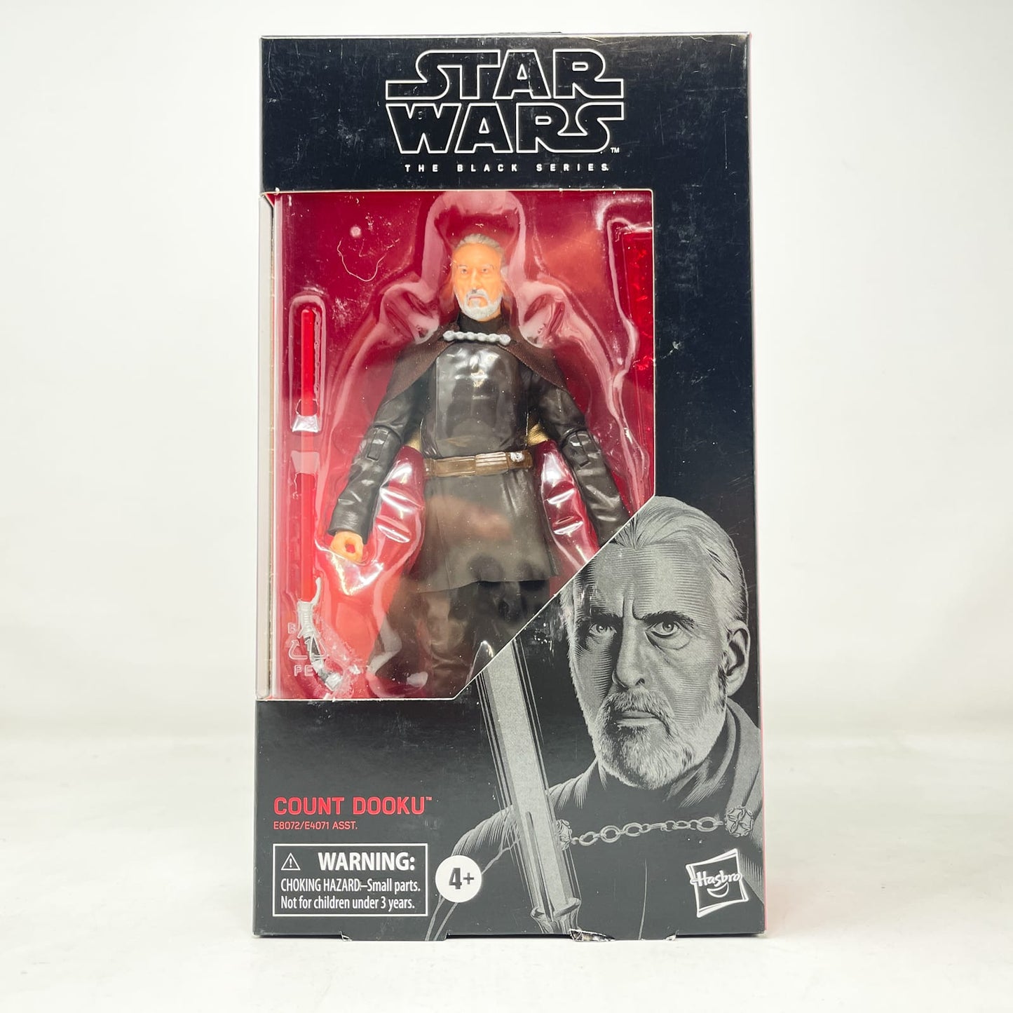 Vintage Hasbro Star Wars Black Series Sealed Figures Count Dooku #107 - Hasbro Black Series (2020)