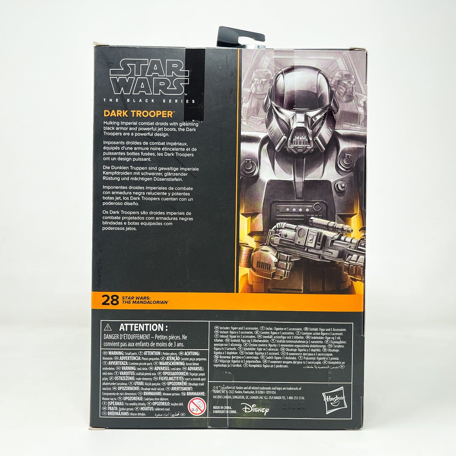Vintage Hasbro Star Wars Black Series Sealed Figures Dark Trooper (Deluxe) MAN 28 - Hasbro Black Series (2023)