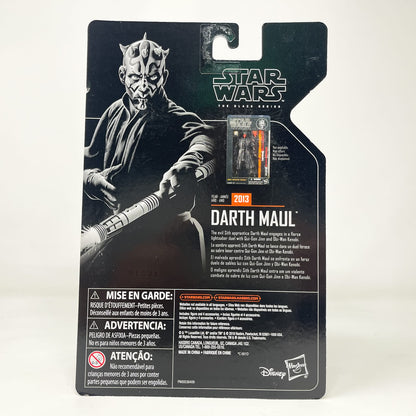 Vintage Hasbro Star Wars Black Series Sealed Figures Darth Maul - Archive - Hasbro Black Series (2019)