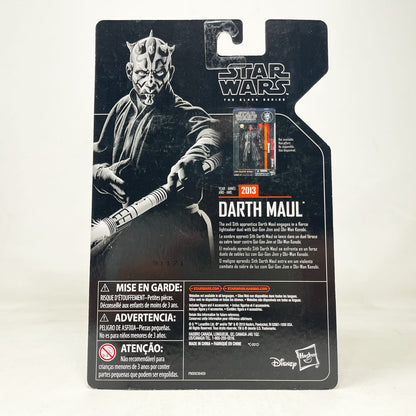 Vintage Hasbro Star Wars Black Series Sealed Figures Darth Maul - Archive - Hasbro Black Series (2019)