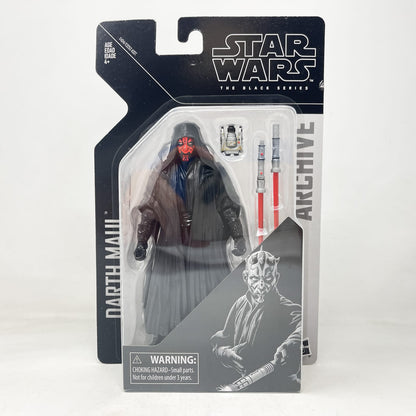 Vintage Hasbro Star Wars Black Series Sealed Figures Darth Maul - Archive - Hasbro Black Series (2019)
