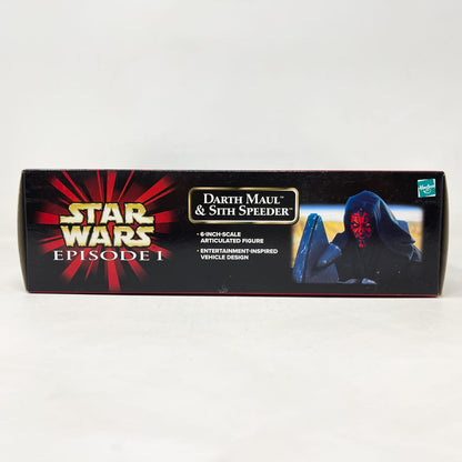 Vintage Hasbro Star Wars Black Series Sealed Figures Darth Maul & Sith Speeder (SDCC) TPM - Hasbro Black Series (2024)