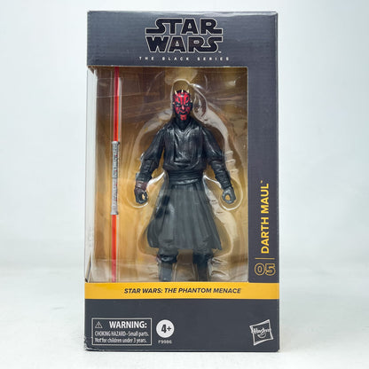 Vintage Hasbro Star Wars Black Series Sealed Figures Darth Maul TPM 05 - Hasbro Black Series (2024)