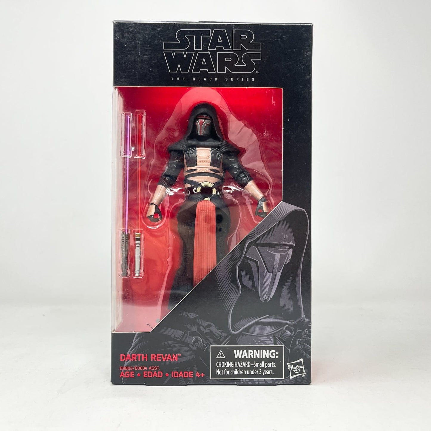 Vintage Hasbro Star Wars Black Series Sealed Figures Darth Revan #34 (2016) - Black Series Hasbro Star Wars Action Figure