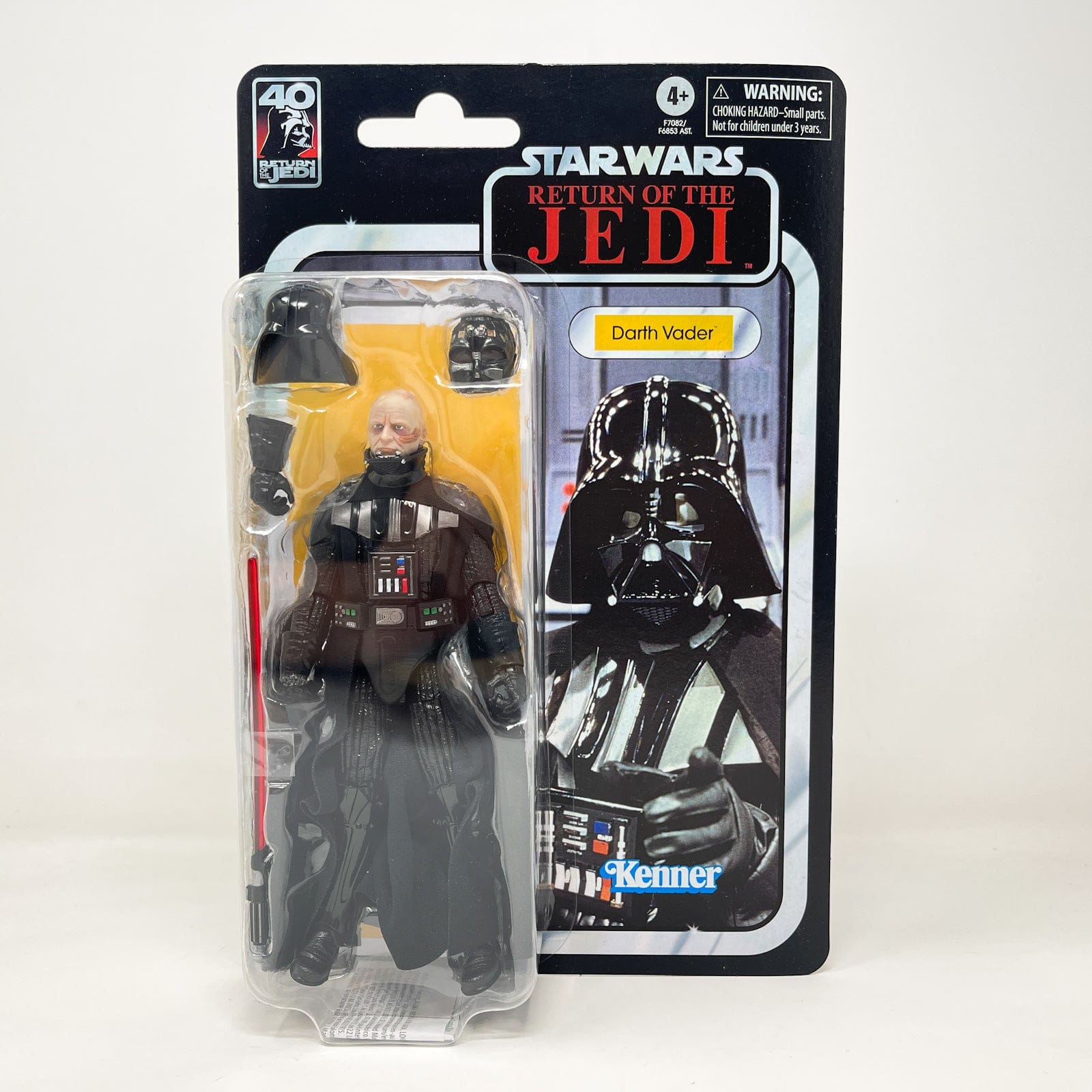 Vintage Hasbro Star Wars Black Series Sealed Figures Darth Vader (ROTJ) - 40th Anniversary - Hasbro Black Series (2023)