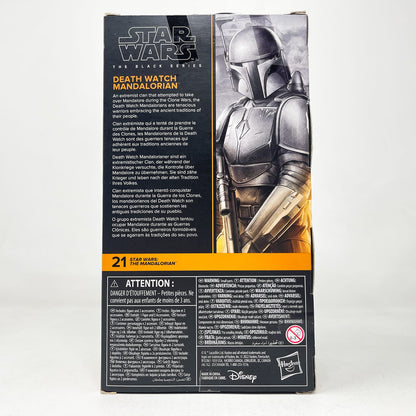 Vintage Hasbro Star Wars Black Series Sealed Figures Death Watch Mandalorian MAN 21 - Hasbro Black Series (2023)