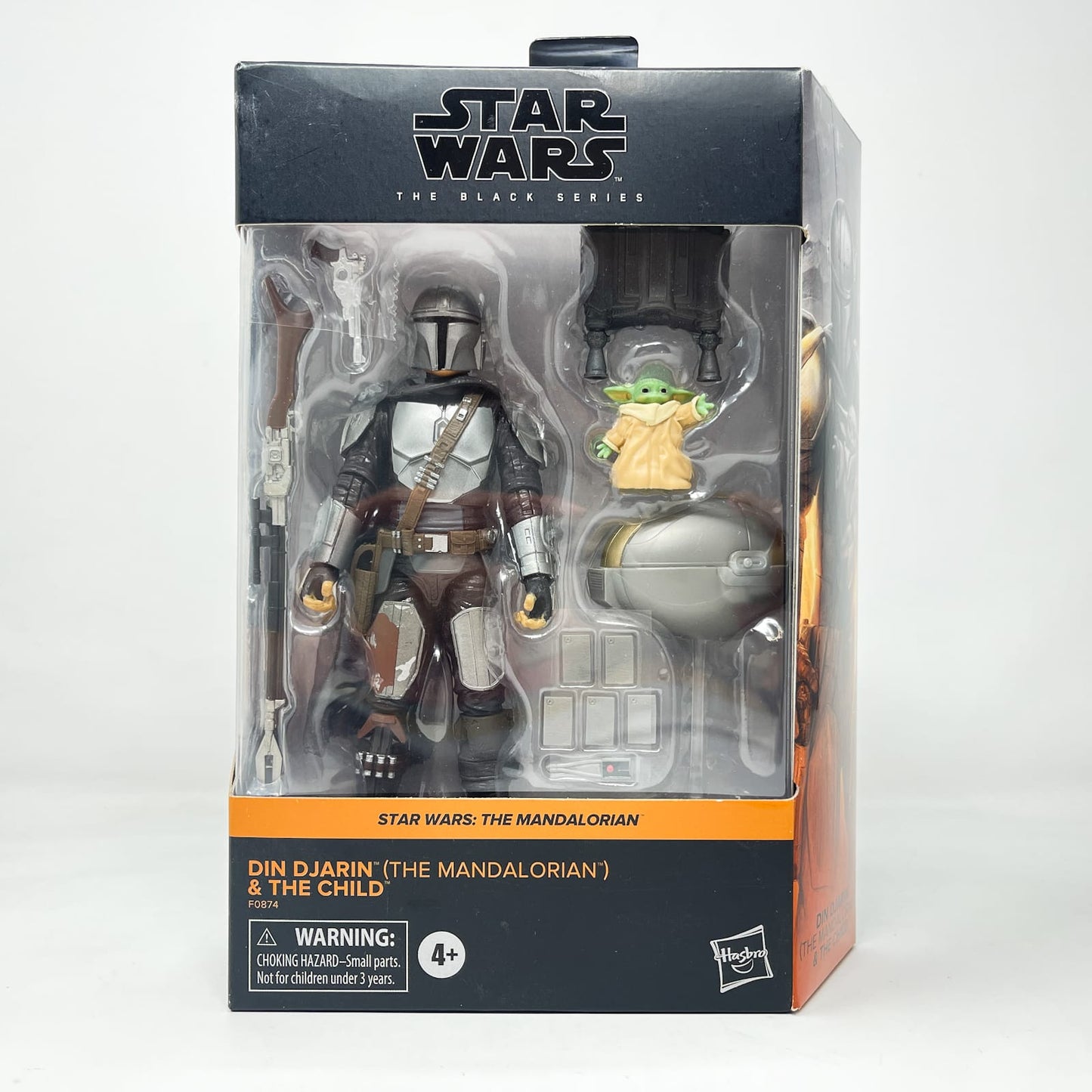 Vintage Hasbro Star Wars Black Series Sealed Figures Din Djarin and The Child (Deluxe) MAN 05 - Hasbro Black Series (2020)