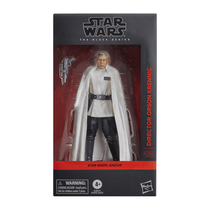 Vintage Hasbro Star Wars Black Series Sealed Figures Director Orson Krennic - ANDOR #13 - Black Series Hasbro Star Wars