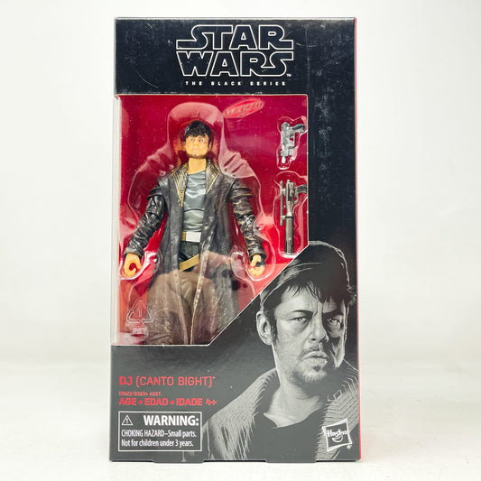 Vintage Hasbro Star Wars Black Series Sealed Figures DJ (Canto Bight) #57 - Hasbro Black Series (2018)