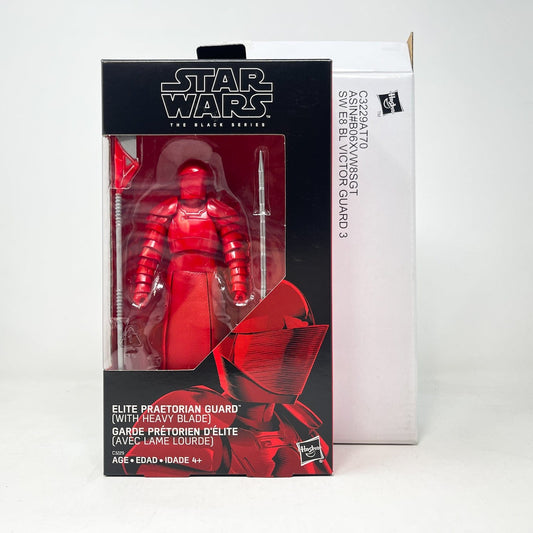 Vintage Hasbro Star Wars Black Series Sealed Figures Elite Praetorian Guard Heavy Blade - Black Series Hasbro Star Wars