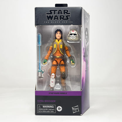 Vintage Hasbro Star Wars Black Series Sealed Figures Ezra Bridger (Rebels) REB 03 - Hasbro Black Series (2020)