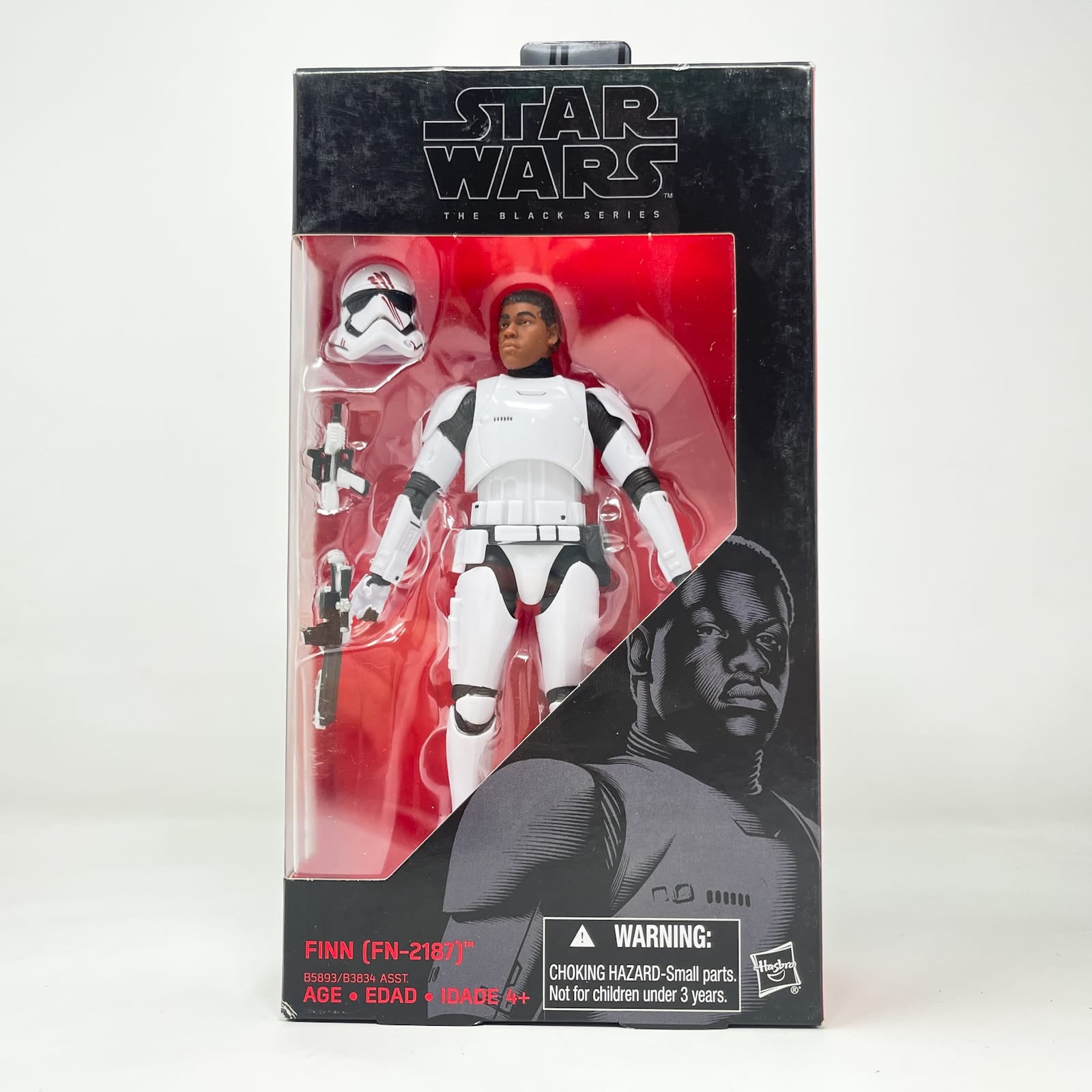 Vintage Hasbro Star Wars Black Series Sealed Figures Finn (FN-2187) #17 - Hasbro Black Series (2015)