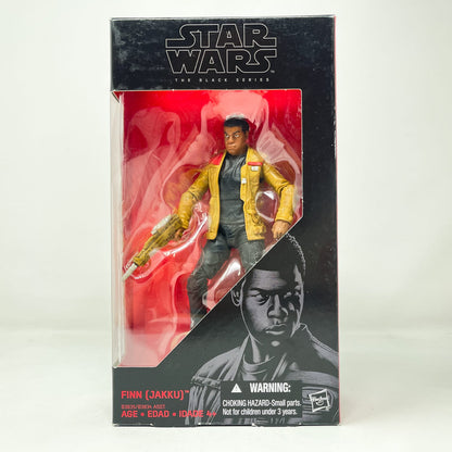 Vintage Hasbro Star Wars Black Series Sealed Figures Finn (Jakku) #01 - Hasbro Black Series (2015)