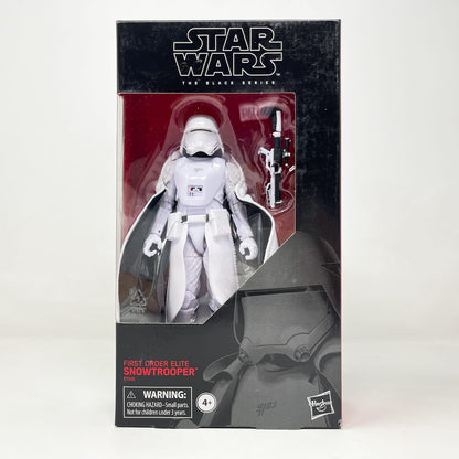 Vintage Hasbro Star Wars Black Series Sealed Figures First Order Elite Snowtrooper - Hasbro Black Series (2019)
