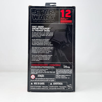 Vintage Hasbro Star Wars Black Series Sealed Figures First Order Flametrooper #16 - Black Series Hasbro Star Wars Action Figure