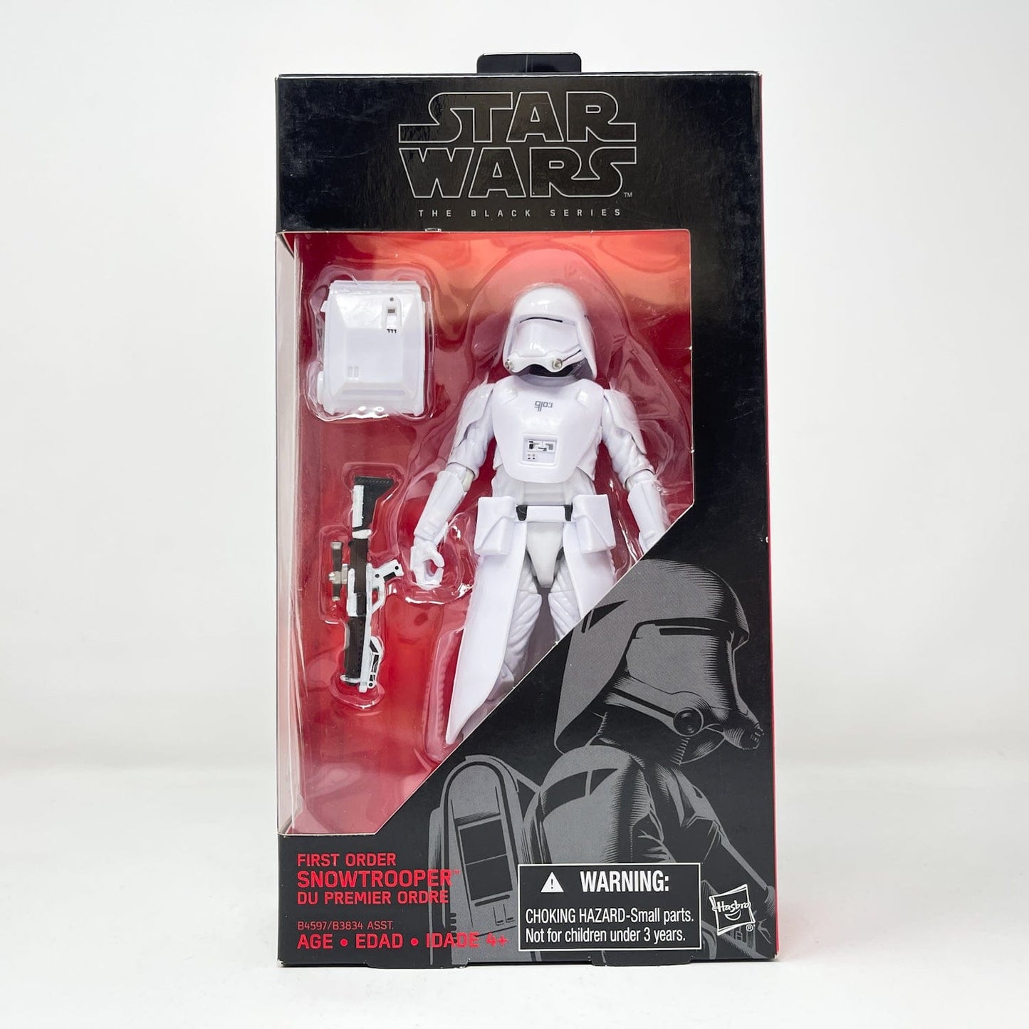 Vintage Hasbro Star Wars Black Series Sealed Figures First Order Flametrooper #16 - Black Series Hasbro Star Wars Action Figure