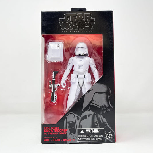 Vintage Hasbro Star Wars Black Series Sealed Figures First Order Flametrooper #16 - Black Series Hasbro Star Wars Action Figure