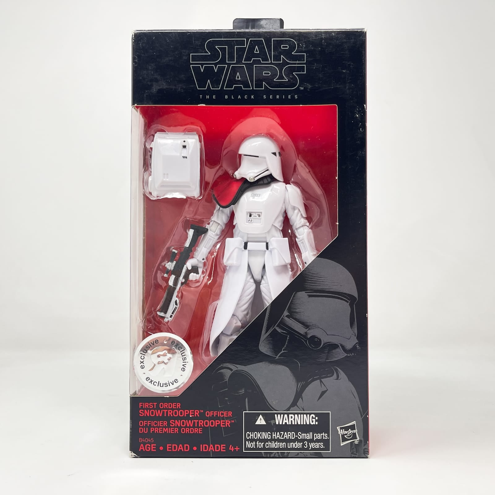Vintage Hasbro Star Wars Black Series Sealed Figures First Order Snowtrooper Officer - Hasbro Black Series (2015)