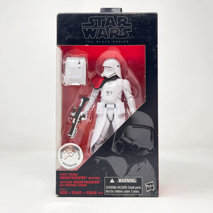 Vintage Hasbro Star Wars Black Series Sealed Figures First Order Snowtrooper Officer - Hasbro Black Series (2015)