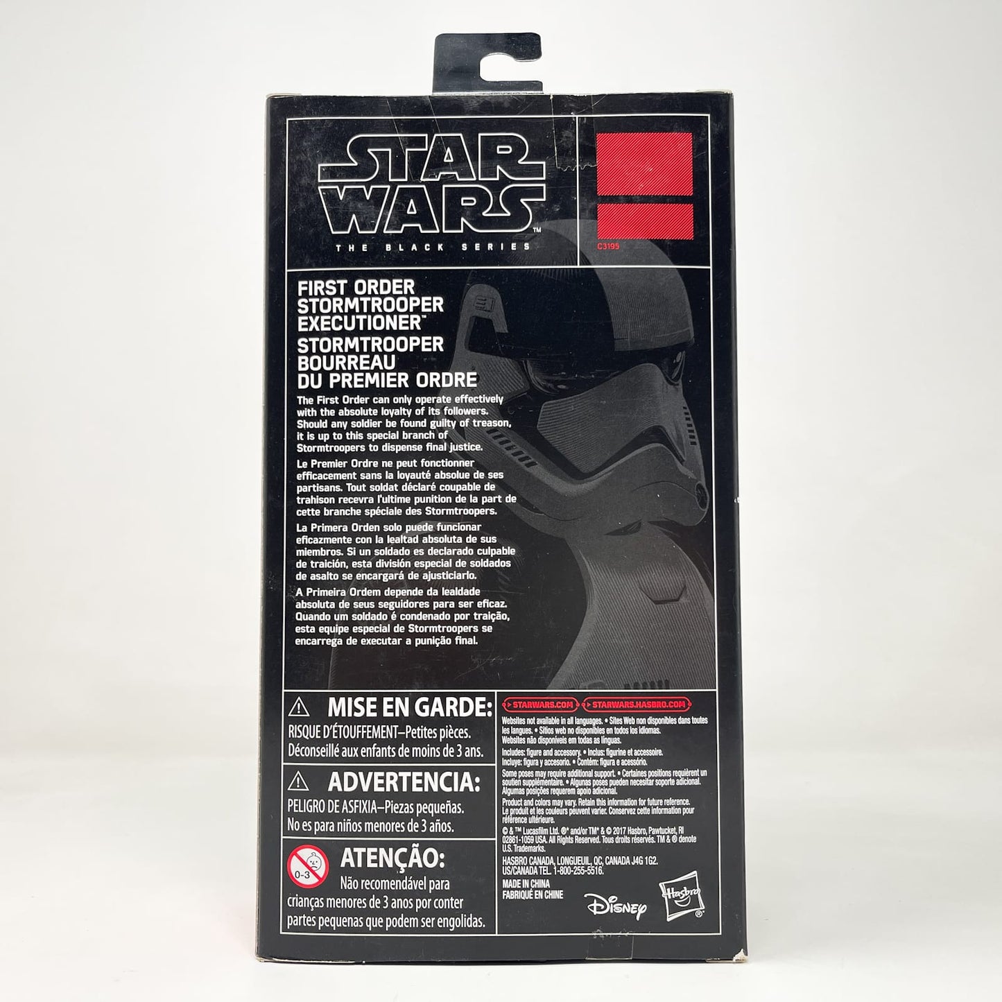 Vintage Hasbro Star Wars Black Series Sealed Figures First Order Stormtrooper Executioner - Hasbro Black Series (2017)