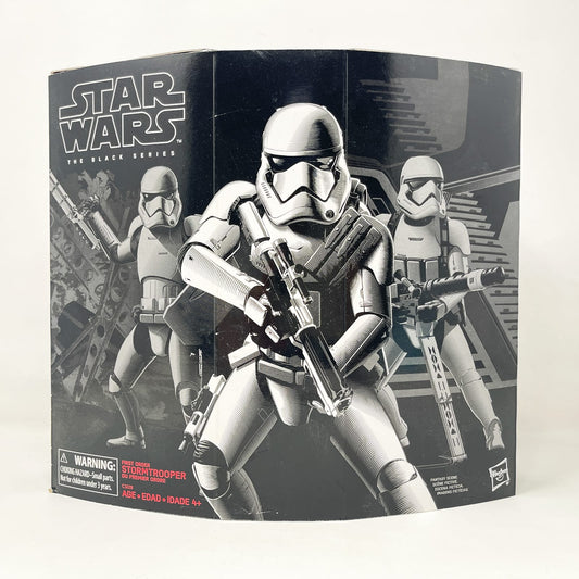 Vintage Hasbro Star Wars Black Series Sealed Figures First Order Stormtrooper with Gear - Amazon - Hasbro Black Series (2015)