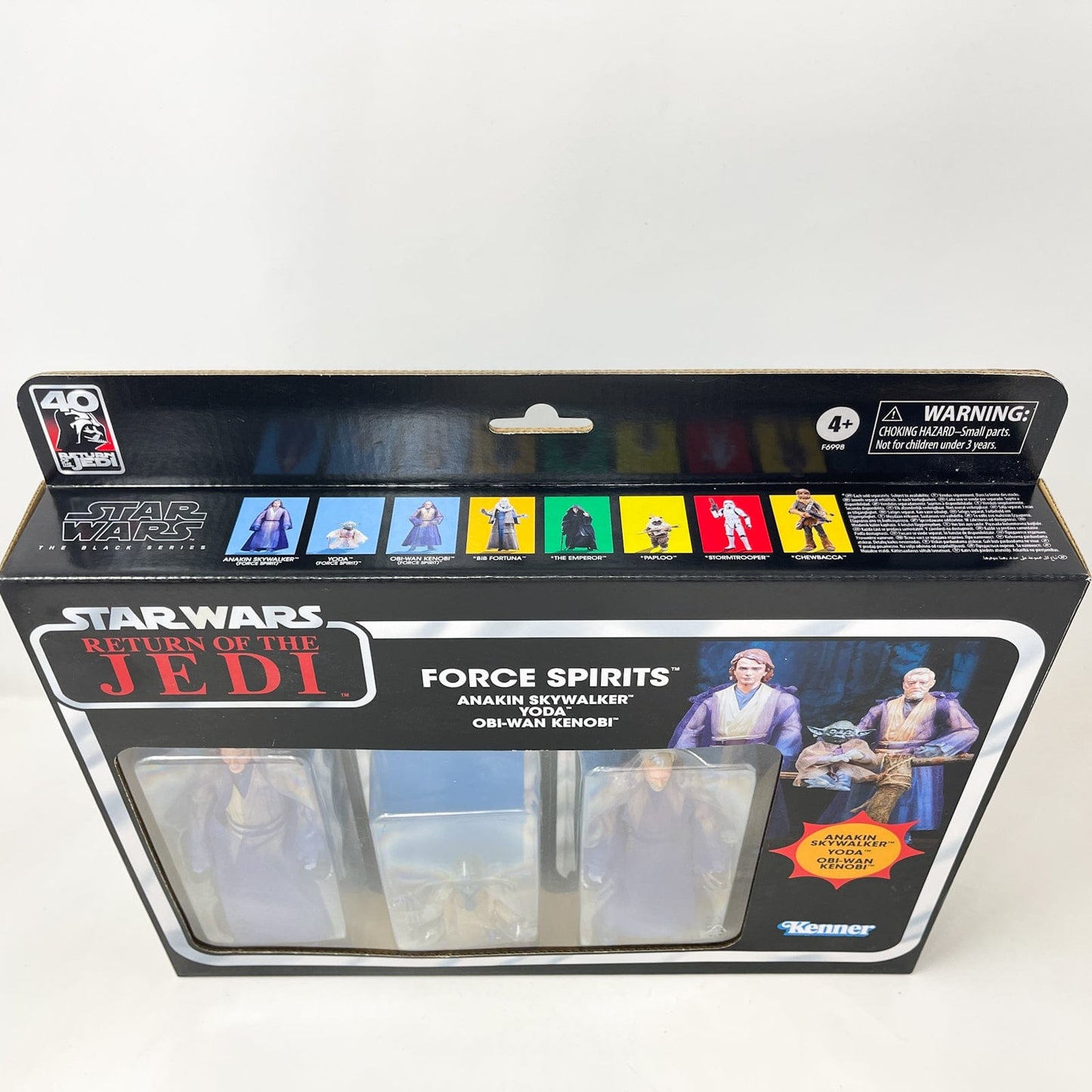 Vintage Hasbro Star Wars Black Series Sealed Figures Force Spirits 3-Pack  Anakin Skywalker, Yoda, Obi-Wan Kenobi - Hasbro Black Series (2023)