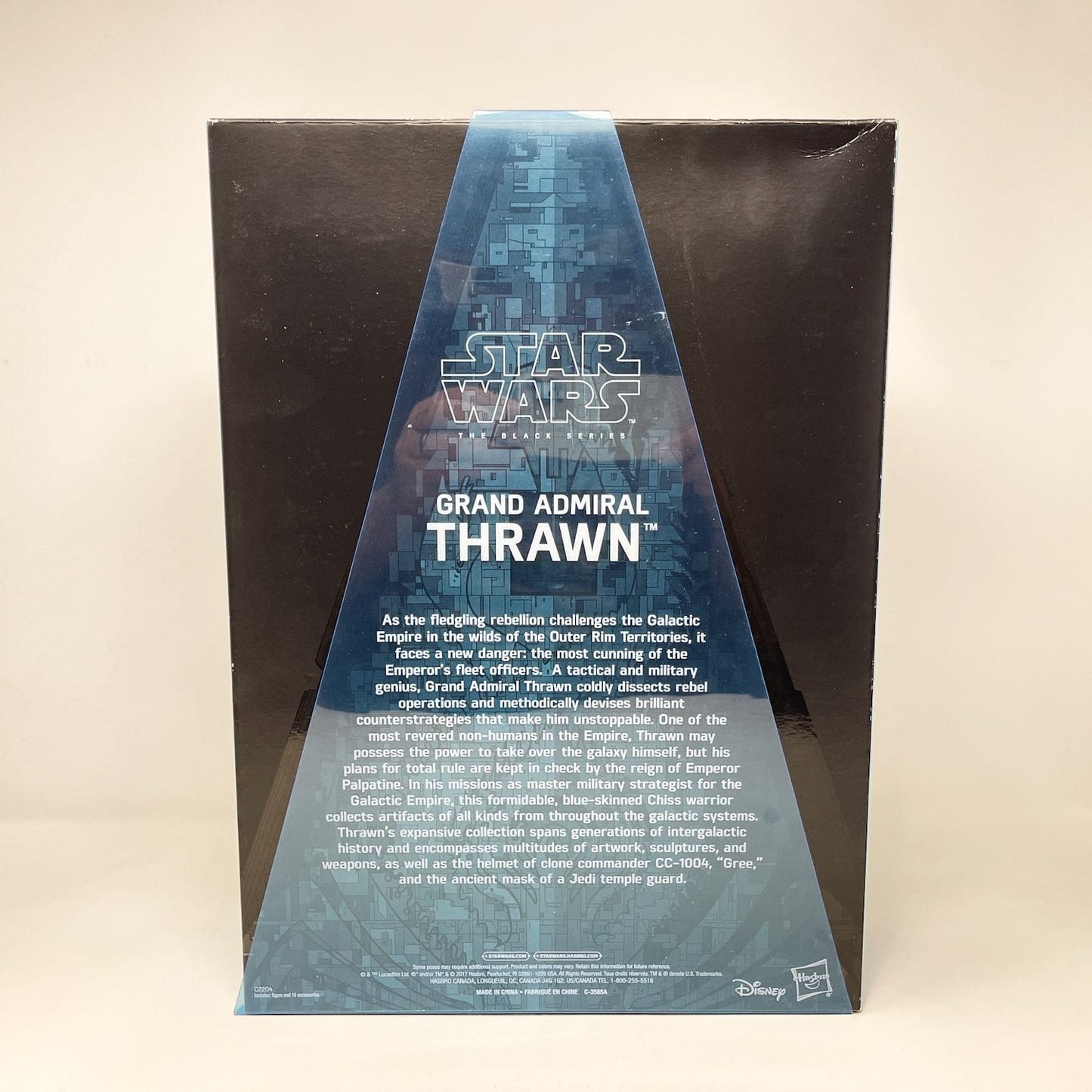 Vintage Hasbro Star Wars Black Series Sealed Figures Grand Admiral Thrawn (SDCC) - Black Series Hasbro Star Wars