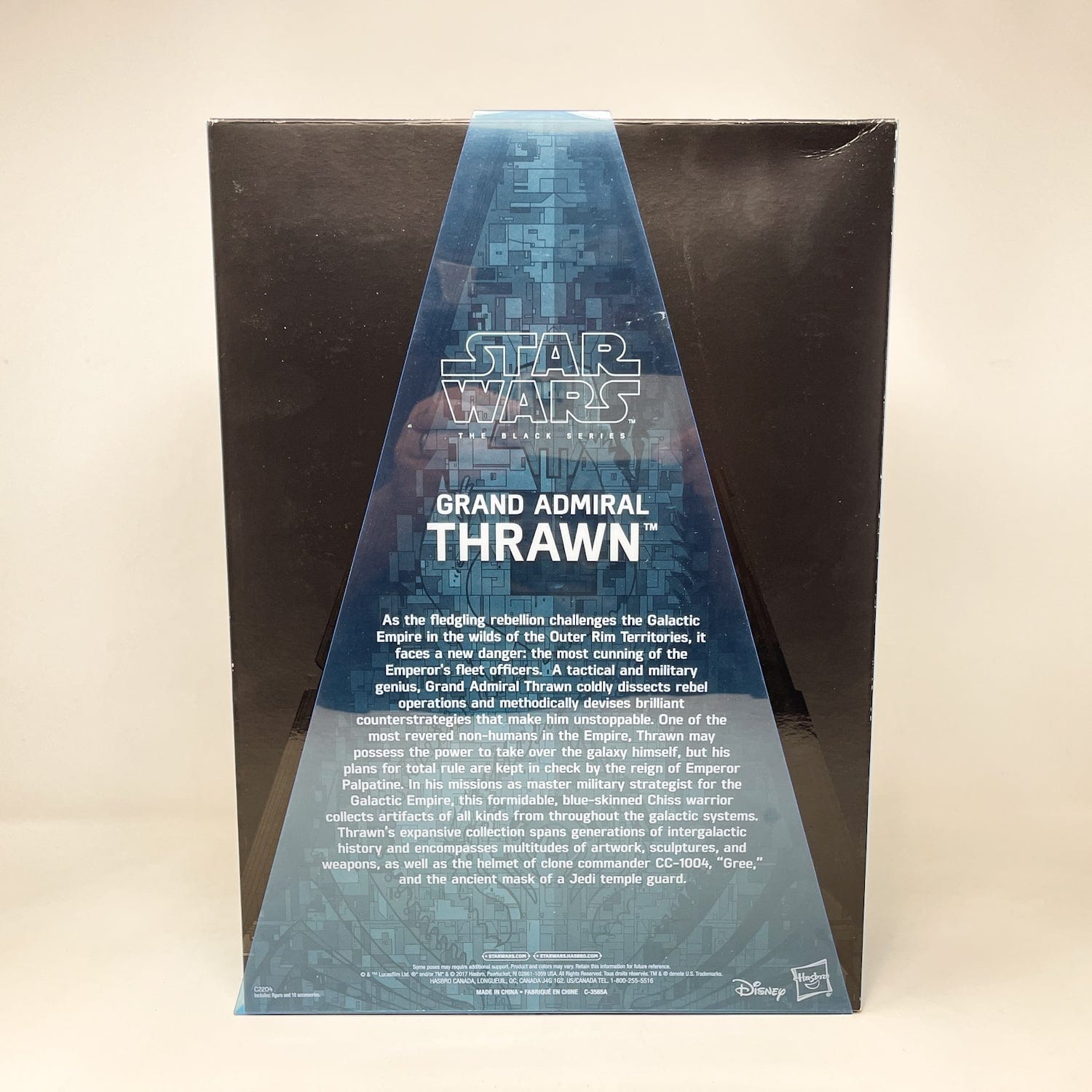 Vintage Hasbro Star Wars Black Series Sealed Figures Grand Admiral Thrawn (SDCC) - Black Series Hasbro Star Wars