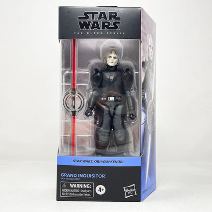 Vintage Hasbro Star Wars Black Series Sealed Figures Grand Inquisitor OBI 09 - Hasbro Black Series (2022)