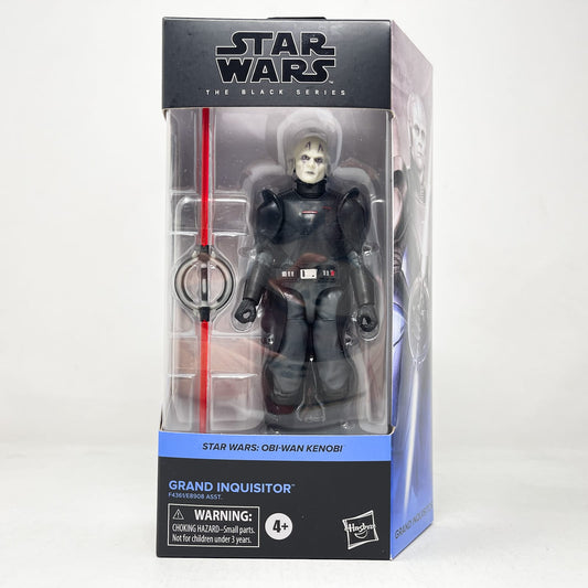 Vintage Hasbro Star Wars Black Series Sealed Figures Grand Inquisitor OBI 09 - Hasbro Black Series (2022)