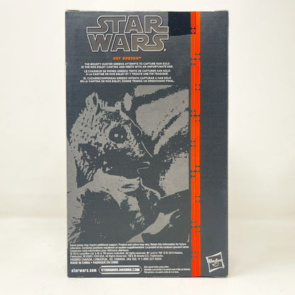 Vintage Hasbro Star Wars Black Series Sealed Figures Greedo - Orange #07 - Black Series Hasbro Star Wars Action Figure