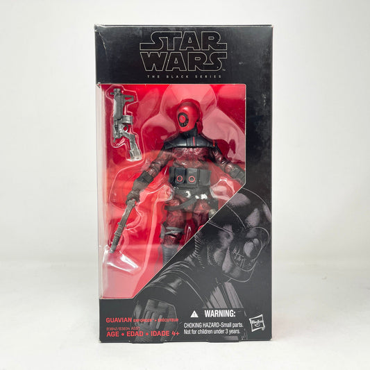 Vintage Hasbro Star Wars Black Series Sealed Figures Guavian Enforcer #08 (2015) - Black Series Hasbro Star Wars Action Figure