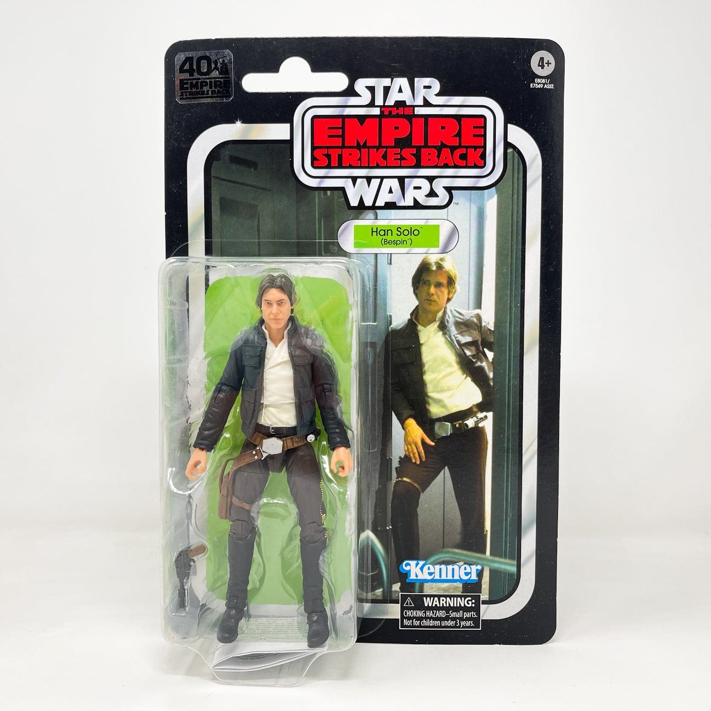 Vintage Hasbro Star Wars Black Series Sealed Figures Han Solo (Bespin) - 40th Anniversary - Hasbro Black Series (2020)