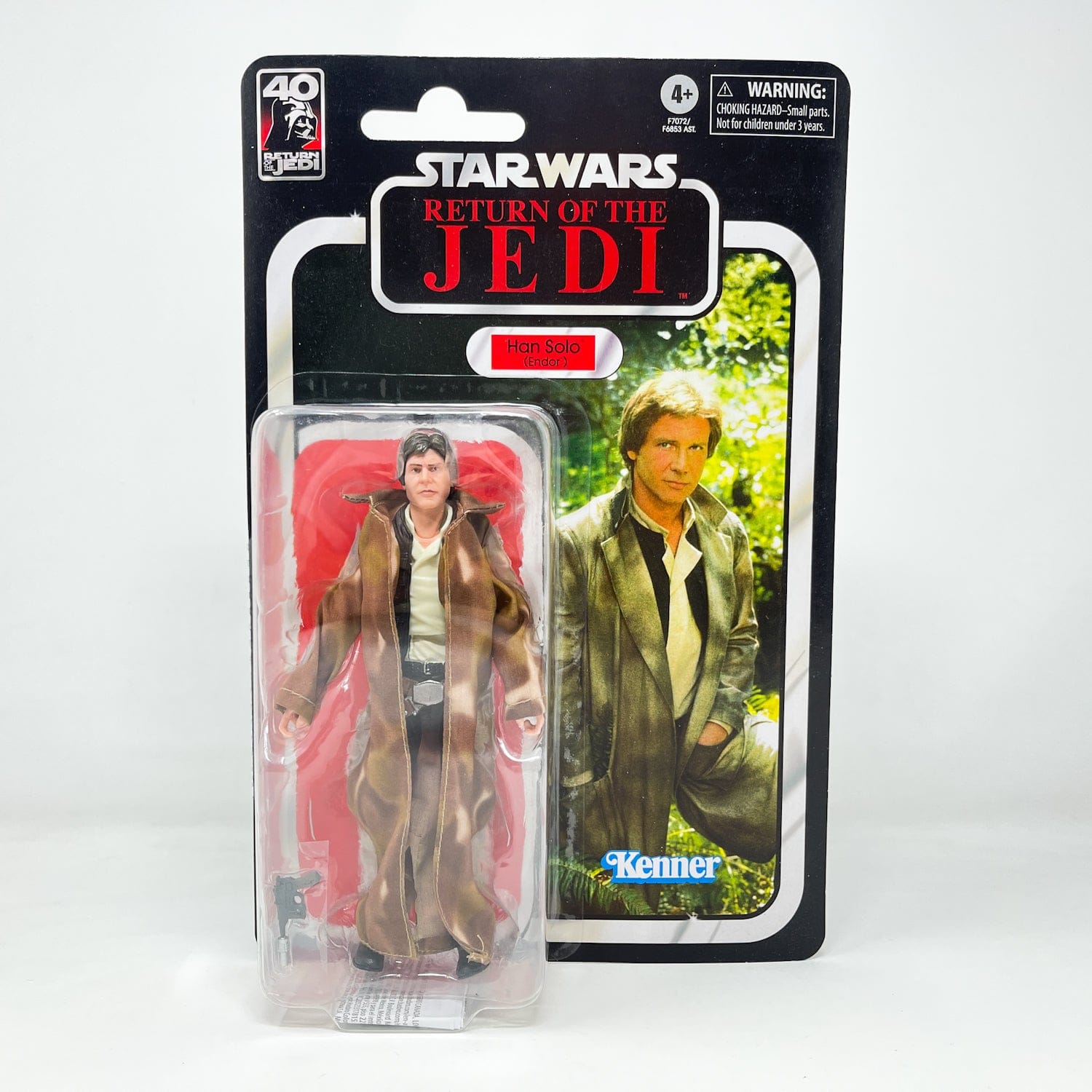 Vintage Hasbro Star Wars Black Series Sealed Figures Han Solo (Endor) 50th Anniversary - Hasbro Black Series (2017)