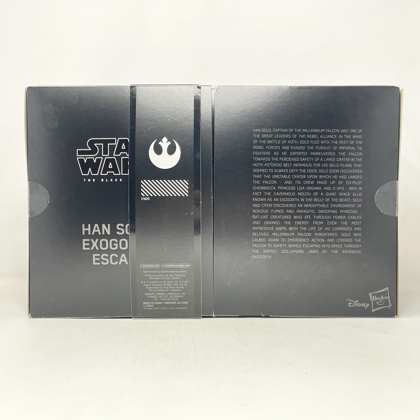Vintage Hasbro Star Wars Black Series Sealed Figures Han Solo & Mynock Exogorth Escape (SDCC) - Hasbro Black Series (2017)