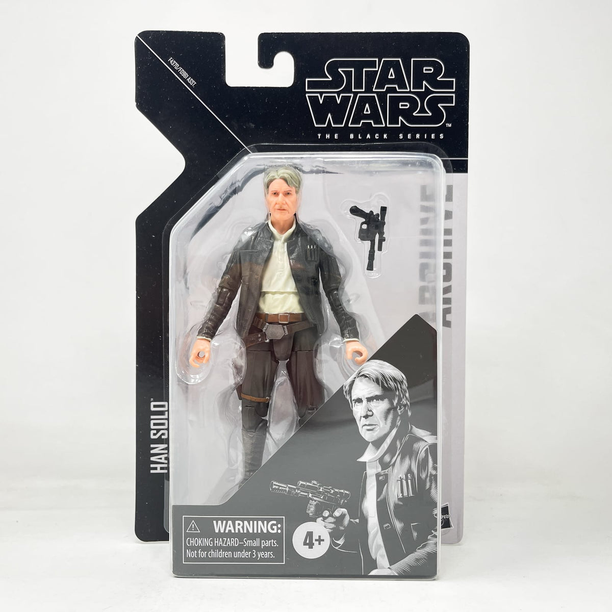 Vintage Hasbro Star Wars Black Series Sealed Figures Han Solo (TFA) Archive - Hasbro Black Series (2023)