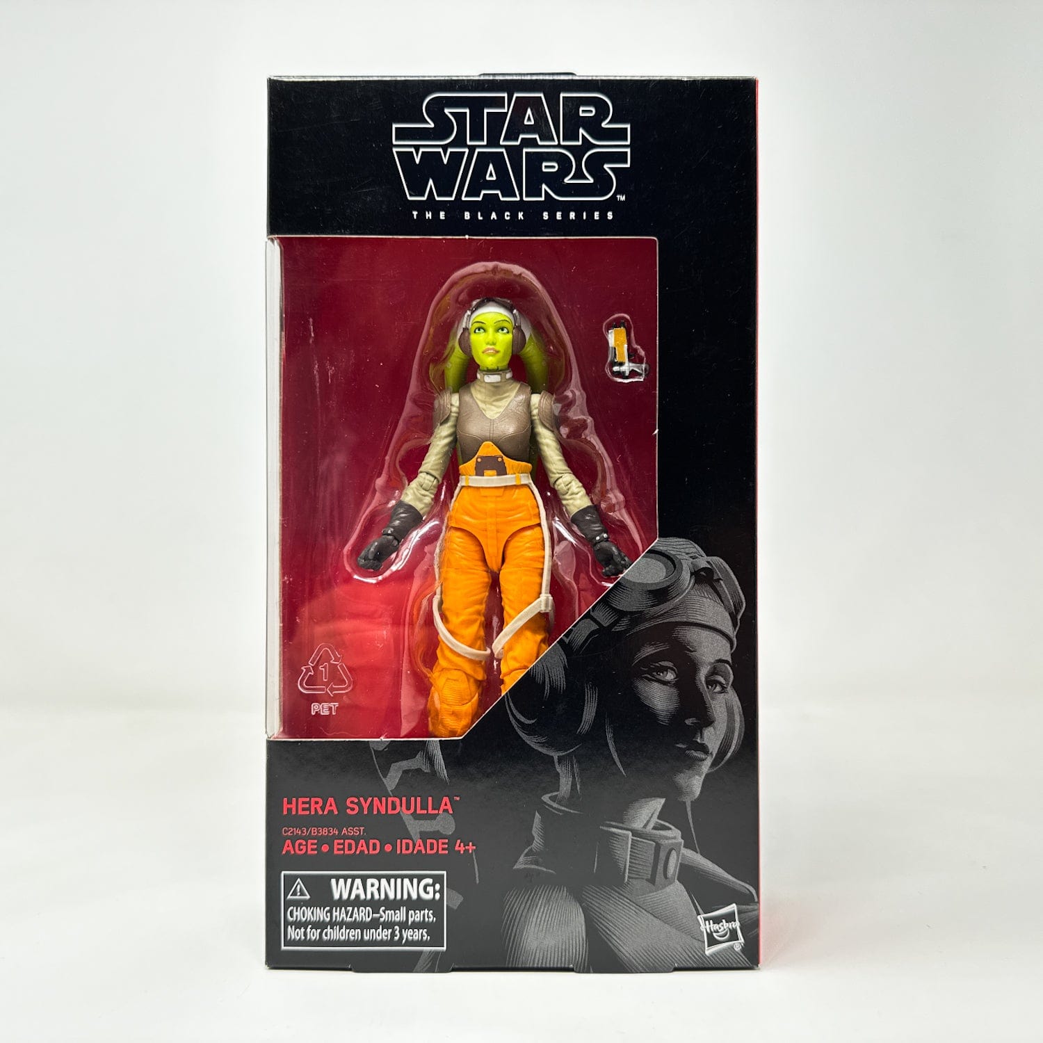 Vintage Hasbro Star Wars Black Series Sealed Figures Hera Syndulla (Rebels) #42 - Black Series Hasbro Star Wars Action Figure
